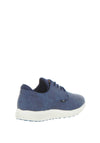 XTI Men’s White Sole Trainer, Navy