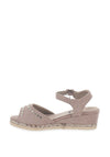 Xti Girls Stud Wedge Sandals, Taupe