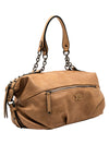 Xti Chain Detail Satchel Bag, Beige