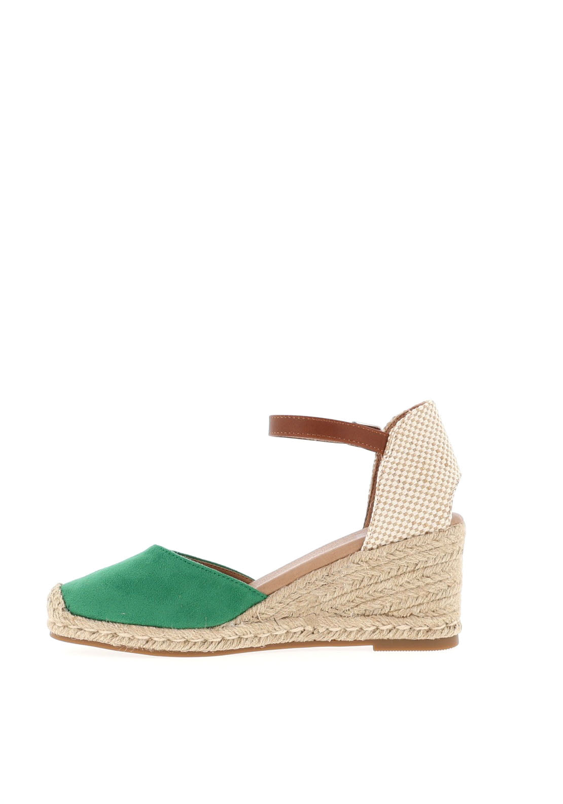 Xti Buckle Strap Wedges, Green