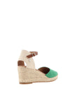 Xti Buckle Strap Wedges, Green