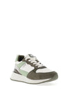 Xti Mixed Panel Trainers, Green