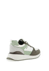 Xti Mixed Panel Trainers, Green