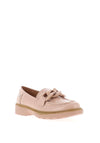 Xti Patent Chain Loafers, Nude