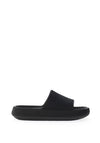 Xti Textured Pool Sliders, Black