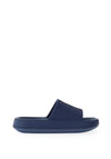 Xti Textured Pool Sliders, Navy