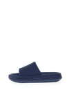 Xti Textured Pool Sliders, Navy