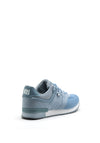 Xti Womens Lace Up Trainer, Light Blue