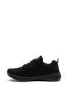 Xti Womens Mesh Vegan Trainers, Black