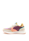 Xti Womens Colour Block Mesh Trainers, Purple Multi