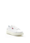 Xti Womens Embossed Faux Leather Trainers, White