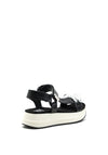 Xti Sporty Strap Platform Sandals, Black
