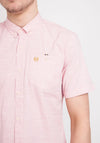 XV Kings by Tommy Bowe Beecroft Short Sleeved Shirt, Pink