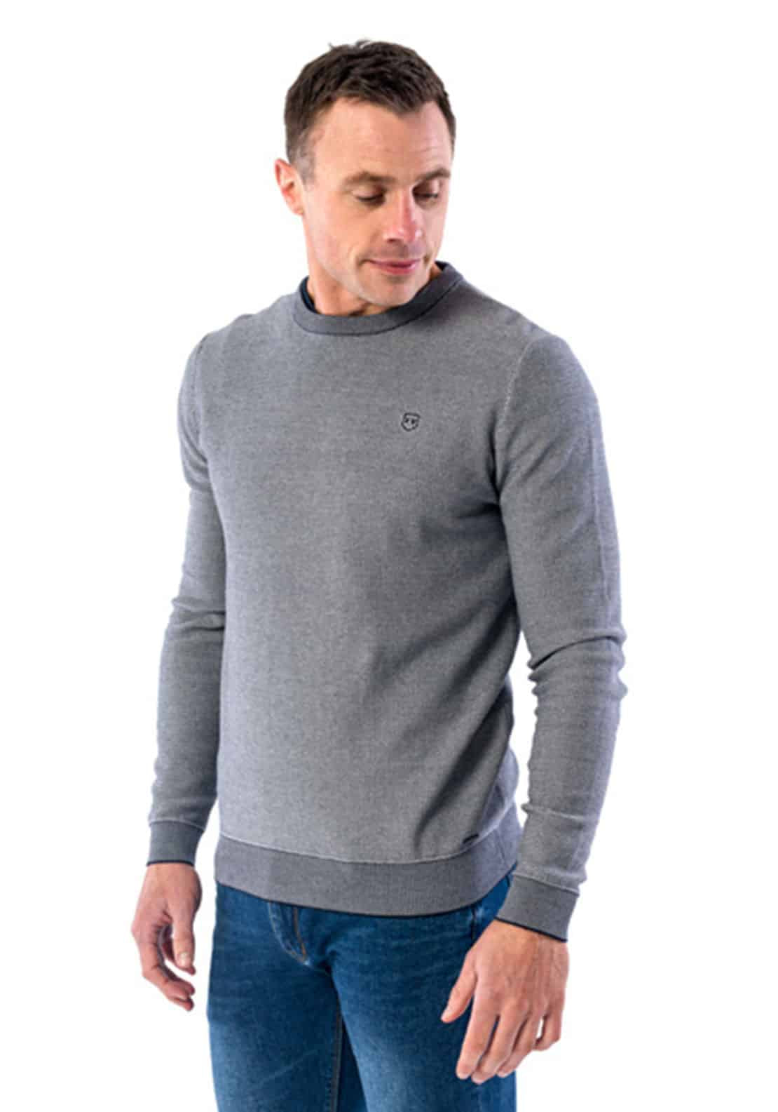 XV Kings by Tommy Bowe Cooke Sweater, Ocean Fleck