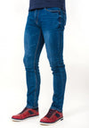 XV Kings by Tommy Bowe Eagles Tapered Fit Jeans, Blue