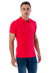 XV Kings by Tommy Bowe Oldham Polo Shirt, Peach Red