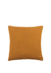 Riva Yard Lark Muslin Crinkle 45x45cm Cushion, Cumin