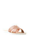 Zanni & Co. Ugrait Embellishment Sandals, Orange