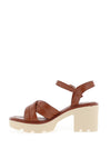 Zanni & Co. Zhufen Criss Cross Sandals, Driftwood