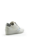 Zanni & Co. Wadi Zip Wedged Trainers, White
