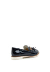 Zanni & Co. Petra Patent Loafers, Navy