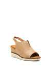 Zanni & Co. Mirfa Wedge Sandals, Driftwood