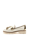 Zanni & Co. Madrid Fringe Tassel Loafers, White