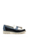 Zanni & Co. Madrid Fringe Tassel Loafers, Navy