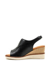 Zanni & Co. Mirfa Wedge Sandals, Ink
