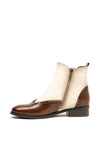 Zanni & Co. Madri Brogue Chelsea Boots, Brown