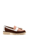 Zanni & Co. Madrid Fringed Tassel Loafers, Pink