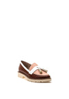 Zanni & Co. Madrid Fringed Tassel Loafers, Pink