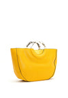 Zen Collection Marble Handle Handbag, Yellow