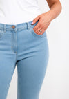Zerres Gina Straight Leg Comfort Jeans, Light Blue