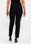 Zerres Jane Pleat Leg Trousers, Black