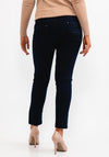 Zerres Twigy Zip End Comfort Jeans, Navy
