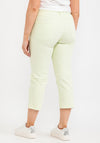 Zerres Cora Cropped Slim Comfort Jeans, Lime