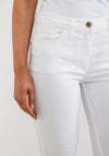 Zerres Gina Straight Leg Comfort Jeans, White