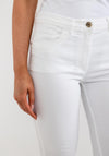 Zerres Gina Straight Leg Comfort Jeans, White