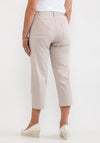 Zerres Greta Cropped Comfort Trousers, Beige
