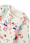 Zippy Baby Girls Ski Print Sweatshirt, Multi-Coloured
